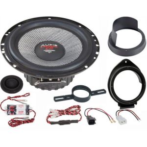KIT Komponensrendszer Opel, Chevrolet EVO2 x-fit 6,5" 165 mm 110 W 2-utas crossover plug'n'play audiorendszer German Sound v1