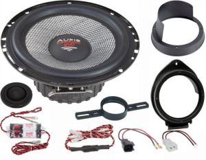KIT Komponensrendszer Opel, Chevrolet EVO2 x-fit 6,5" 165 mm 110 W 2-utas crossover plug'n'play audiorendszer German Sound v1