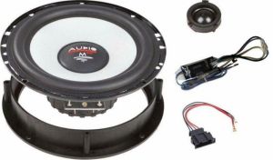 KIT Sistem component Dedicat Seat Arosa, VW  6.5"  m-fit 165mm Crossover plug'n'play 90W pe 2 căi Audio System German Sound v1