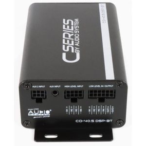 Procesor de sunet Audio System CO-40.5 DSP, 4 x 60, in 2 sau 4 ohm, clasa D, 5 canale amplificate si 2 preamplificate procesor de sunet