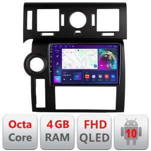 Dedikált navigáció Edonav Hummer H2 2008-2010 Android rádió gps internet négymagos 2+32 Carplay android auto KIT-hummer2002+EDT-E309v3