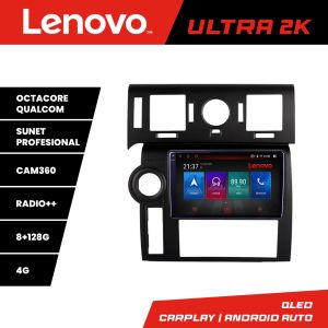 Navigatie Hummer H2 2002-2008 Octa Core cu Android Radio Bluetooth Internet GPS WIFI DSP 4+64GB 4G RESIGILAT