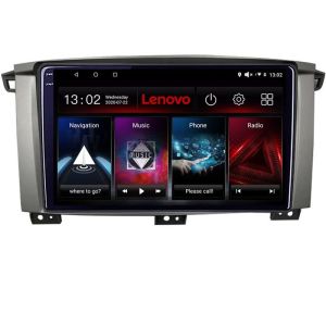 Navigatie Toyota Land Cruiser L100 2002-2006 Android radio gps internet 4+64 Lenovo