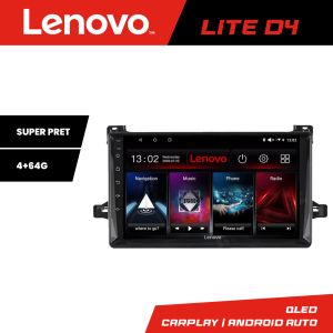 Navigáció Toyota Prius 2015 után Lenovo Kit-TY50 4+64 GB Android Waze USB Internet Navigáció Youtube Rádió