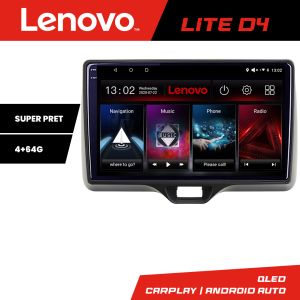 Navigáció Toyota Yaris 2020- Android rádió gps internet 4+64 Lenovo