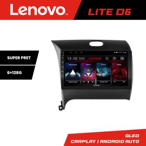Navigáció Kia Cerato 2013-2017 Lenovo Kit-1562 8 magos 6+128 GB Android Waze USB Internet Navigáció Youtube Rádió