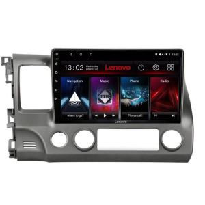 Navigatie Honda Civic Sedan Lenovo Kit-044 8 core QLED 2K 4+64 360 Android Waze USB Navigatie Internet Youtube Radio
