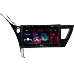 Navigatie Toyota Corolla 2017-Lenovo Kit-COROLLA17 8 core QLED 2K 4+64 360 Android Waze USB Navigatie Internet Youtube Radio