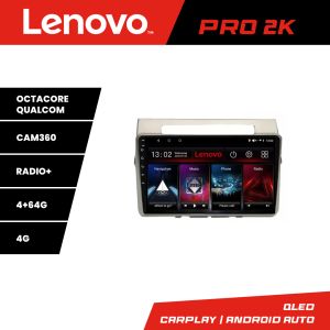 Navigáció Toyota Verso 2004-2009 között Android rádió gps internet 8 magos QLED 2K 4+64 360 Lenovo