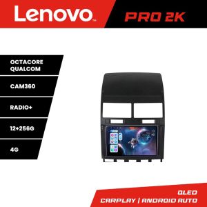 Navigatie VW Touareg 2004-2011 Lenovo Kit-042 8 core QLED 2K 12+256 360 Android Waze USB Navigatie Internet Youtube Radio