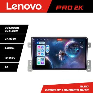 Navigatie Suzuki Grand Vitara Old  Lenovo Kit-053 8 core QLED 2K 12+256 360 Android Waze USB Navigatie Internet Youtube Radio