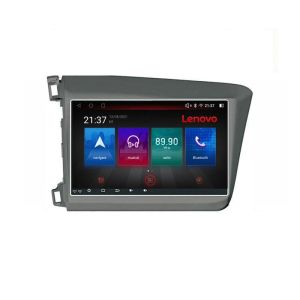 Navigatie Honda Civic 2012-2015 Lenovo Kit-132 8 core QLED Qualcomm 4+64 360 Android Waze USB Navigatie Internet Youtube Radio