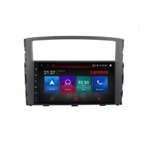 Navigáció Mitsubishi Pajero Lenovo Kit-452 8 magos QLED Qualcomm 4+64 360 Android Waze USB Internet Navigáció Youtube Rádió
