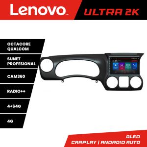 Navigatie Jeep Wrangler 2014-2016 Android radio gps internet 8 core QLED Qualcomm 4+64 360 Lenovo
