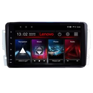 Navigatie Mercedes C 2001-2004 CLK G 2004-2006 Lenovo Kit-171 8 core 6+128 GB Android Waze USB Navigatie Internet Youtube Radio