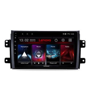 Navigatie Suzuki SX4 2006-2013 Lenovo Kit-124 8 core QLED 2K 4+64 360 Android Waze USB Navigatie Internet Youtube Radio