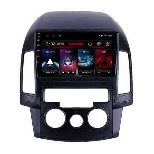 Navigatie Hyundai I30 2009-2012 clima manuala Lenovo Kit-I30AC 8 core QLED 2K 4+64 360 Android Waze USB Navigatie Internet Youtube Radio