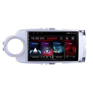 Navigatie Toyota Yaris 2010-2018 Lenovo Kit-YARIS10 8 core QLED 2K 4+64 360 Android Waze USB Navigatie Internet Youtube Radio Lenovo