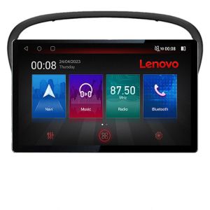 Navigatie Peugeot 607 Ecran 2K QLED 13",Octacore,8Gb RAM,128Gb Hdd,4G,360,DSP,Carplay,Bluetooth