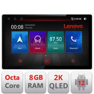 Navigatie Skoda Rapid Seat Toledo 2013+ ecran 13" 2K 8+128 Android Waze USB Navigatie 4G 360 Toslink Youtube Radio KIT-rapid+EDT-E513-PRO