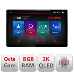 Navigatie Jeep Renegade 2015-2020 N-500 ecran 13" 2K 8+128 Android Waze USB Navigatie 4G 360 Toslink Youtube Ra