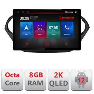 Navigatie Hyundai I10 2013-2019 N-HY38 ecran 13" 2K 8+128 Android Waze USB Navigatie 4G 360 Toslink Youtube Rad