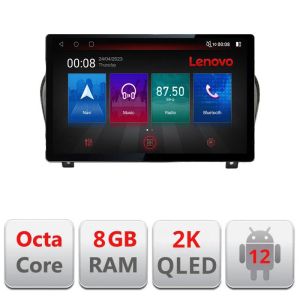 Navigatie Nissan Juke 2010-2015 N-JUKE ecran 13" 2K 8+128 Android Waze USB Navigatie 4G 360 Toslink Youtube Rad