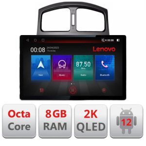 Navigatie Hyundai Santa Fe 2000-2006 ecran 13" 2K 8+128 Android Waze USB Navigatie 4G 360 Toslink Youtube Radio