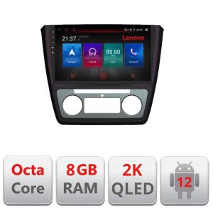 Navigatie Skoda Yeti 2009-2014 M-YETI Octa Core Android Radio Bluetooth GPS WIFI/4G DSP 2K 8+128GB 360 Toslink RESIGILAT