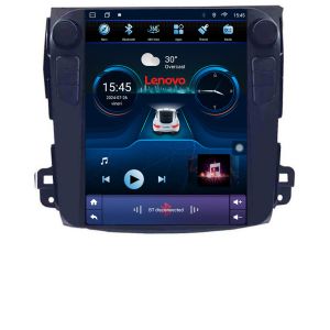 Navigáció Mitsubishi Outlander 2007-2011 típus tesla rádió gps internet 8 Core 4+64 360 4G carplay android autóskészlet-tesla-056