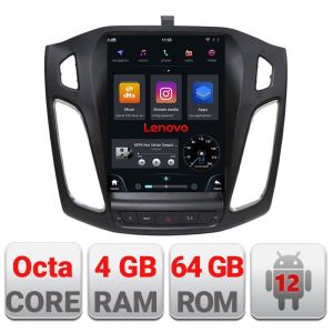 Navigatie Ford Focus 3 tip tesla radio gps internet Qualcomm 8X 8+128 360 4G carplay android auto  kit-tesla-150+ULTRA-9.7-8+128