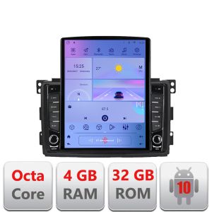 Navigatie Smart 2005-2010 KIT-smart05 ecran tip TESLA 9.7" 8 core 4+32 4G DSP Android Radio Bluetooth Internet GPS WIFI 