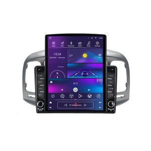 Navigatie Hyundai Accent 2006-2012 K-Accent ecran tip TESLA 9.7" cu Android Radio Bluetooth Internet GPS WIFI 2+32 DSP