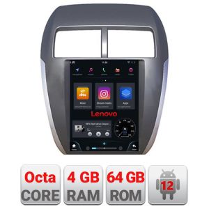 Navigație dedicată Tip Tesla Mitsubishi ASX Radio gps internet Qualcomm 8X 8+128 360 4G carplay android auto  GB Kit-tesla-026+ULTRA-9.7-8+128