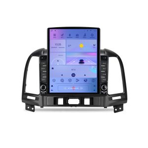 Navigatie Hyundai Santa Fe 2007-2012 G-008 ecran tip TESLA 9.7" cu Android Radio Bluetooth Internet GPS WIFI 4+32GB DS