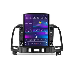 Navigatie Hyundai Santa Fe 2007-2012 G-008 ecran tip TESLA 9.7" cu Android Radio Bluetooth Internet GPS WIFI 4+32GB DS