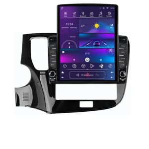 Navigatie Mitsubishi Outlander 2014- H-1230 ecran tip TESLA 9.7" cu Android Radio Bluetooth Internet GPS WIFI 4+32GB D
