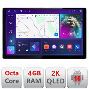 Edonav dedikált navigáció Kia Ceed 2007-2009, 2K QLED 13"-os képernyő, Octacore processzor, 4 GB RAM, 32 GB HDD, 4G, 360°, DSP, Carplay, Bluetooth