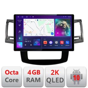 Navigatie dedicata Toyota Hilux 2008-2014 N-143 Edonav ecran 13" 2K 4+32 Android Waze USB Navigatie 4G 360 Toslink Youtube Rad