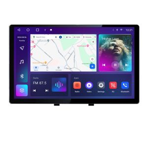 Navigatie dedicata Renault Megane 3 N-145 Edonav ecran 13" 2K 4+32 Android Waze USB Navigatie 4G 360 Toslink Youtube Radio KIT