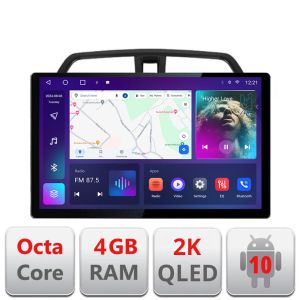 Dedikált navigáció Suzuki S-Cross négymagos N-337 Edonav képernyő 13" 2K 4+32 Android Waze USB navigáció 4G 360 Toslink Youtube R