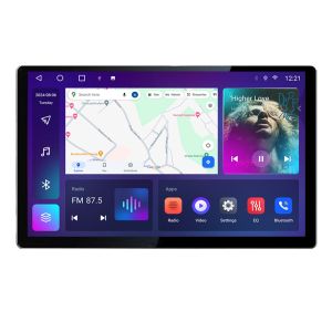 Dedikált navigáció Toyota Avensis 2003-2008 N-avensis03 Edonav képernyő 13" 2K 4+32 Android Waze USB Navigáció 4G 360 Toslink You