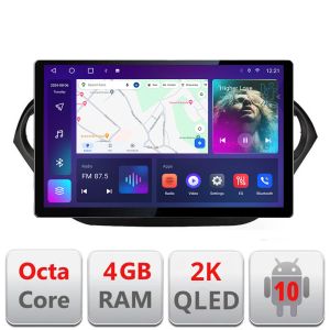 Navigatie dedicata Hyundai I10 2013-2019 N-HY38 Edonav ecran 13" 2K 4+32 Android Waze USB Navigatie 4G 360 Toslink Youtube Rad