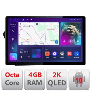 Navigatie dedicata Honda Insight 2009-2014 N-insight Edonav ecran 13" 2K 4+32 Android Waze USB Navigatie 4G 360 Toslink Youtub