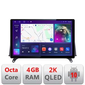 Navigatie dedicata BMW X5 X6 2009-2014 CIC Edonav ecran 13" 2K 4+32 Android Waze USB Navigatie 4G 360 Toslink Youtube Radio KI