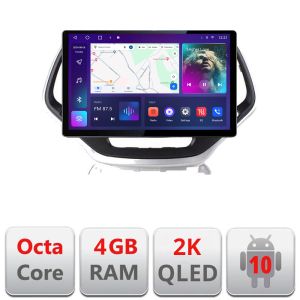 Navigatie dedicata  Jeep Cherokee 2014-2019 N-248 Edonav ecran 13" 2K 4+32 Android Waze USB Navigatie 4G 360 Toslink Youtube R