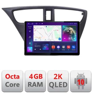 Navigatie dedicata Honda Civic 2012-2016 N-CIVIC Edonav ecran 13" 2K 4+32  Android Waze USB Navigatie  Internet Youtube Radio