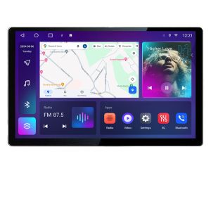 Navigatie dedicata Ford Ranger N-574 Edonav ecran 13" 2K 4+32 Android Waze USB Navigatie 4G 360 Toslink Youtube Radio KIT-574 si